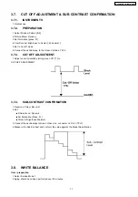 Предварительный просмотр 11 страницы Panasonic TX-34P180RB Service Manual