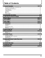 Предварительный просмотр 3 страницы Panasonic TX-34P300K Operating Instructions Manual