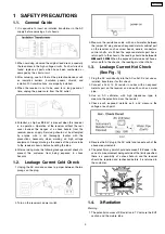 Предварительный просмотр 3 страницы Panasonic TX-34P800R Service Manual