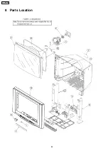 Предварительный просмотр 64 страницы Panasonic TX-34P800R Service Manual