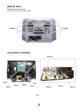 Preview for 3 page of Panasonic TX-36PL30 Service Manual