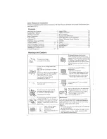 Предварительный просмотр 2 страницы Panasonic TX-37LX75A Operating Instructions Manual