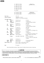 Preview for 2 page of Panasonic TX-37LX800Y Service Manual