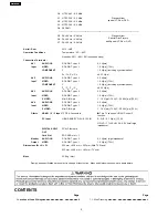 Preview for 2 page of Panasonic TX-37LZ800H Service Manual