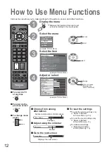 Preview for 12 page of Panasonic TX-37LZ8P Operating Instructions Manual