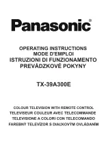 Panasonic TX-39A300E Operating Instructions Manual preview