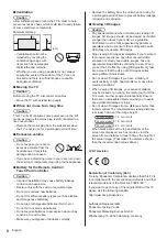 Preview for 6 page of Panasonic TX-40AS640E Operating Instructions Manual