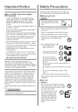 Предварительный просмотр 3 страницы Panasonic TX-40CS620E Operating Instructions Manual