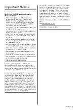 Preview for 3 page of Panasonic TX-40CXC725 Operating Instructions Manual