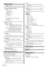 Preview for 20 page of Panasonic TX-40CXC725 Operating Instructions Manual