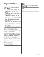 Preview for 3 page of Panasonic TX-40DS400E Operating Instructions Manual