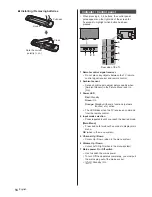 Предварительный просмотр 14 страницы Panasonic TX-40DS400E Operating Instructions Manual