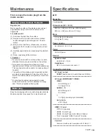 Preview for 19 page of Panasonic TX-40DS400E Operating Instructions Manual