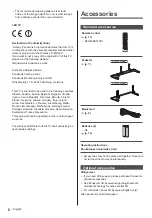 Предварительный просмотр 6 страницы Panasonic TX-40DS630E Operating Instructions Manual