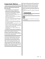 Preview for 3 page of Panasonic TX-40DSF637 Operating Instructions Manual