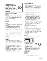 Предварительный просмотр 5 страницы Panasonic TX-40DSF637 Operating Instructions Manual