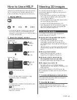 Предварительный просмотр 17 страницы Panasonic TX-40DSF637 Operating Instructions Manual