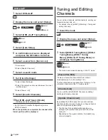 Предварительный просмотр 22 страницы Panasonic TX-40DSF637 Operating Instructions Manual