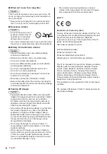 Preview for 6 page of Panasonic TX-40DSN638 Operating Instructions Manual