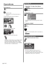 Предварительный просмотр 16 страницы Panasonic TX-40DSN638 Operating Instructions Manual