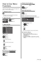 Предварительный просмотр 19 страницы Panasonic TX-40DSN638 Operating Instructions Manual