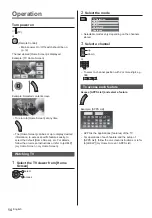 Предварительный просмотр 14 страницы Panasonic TX-40DSU501 Operating Instructions Manual