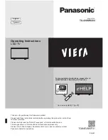 Preview for 1 page of Panasonic TX-40DSW404 Operating Instructions Manual