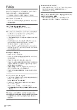 Preview for 20 page of Panasonic TX-40DX700E Operating Instructions Manual