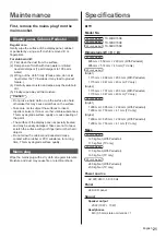 Preview for 21 page of Panasonic TX-40DX700E Operating Instructions Manual