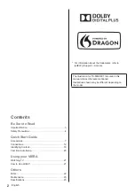 Preview for 2 page of Panasonic TX-40DXM710 Operating Instructions Manual