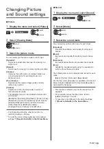 Предварительный просмотр 19 страницы Panasonic TX-40DXW604 Operating Instructions Manual