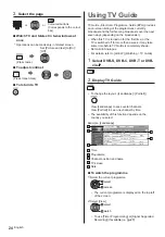 Предварительный просмотр 24 страницы Panasonic TX-40DXW654 Operating Instructions Manual