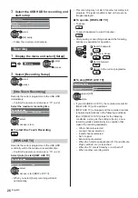 Предварительный просмотр 26 страницы Panasonic TX-40DXW654 Operating Instructions Manual