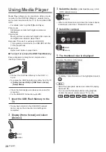 Предварительный просмотр 28 страницы Panasonic TX-40DXW654 Operating Instructions Manual