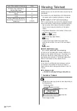 Предварительный просмотр 26 страницы Panasonic TX-40DXW704 Operating Instructions Manual