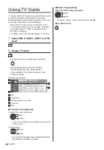 Preview for 28 page of Panasonic TX-40DXW734 Operating Instructions Manual