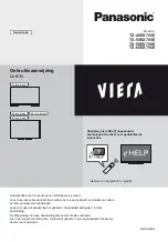 Preview for 31 page of Panasonic TX-40EX700E Operating Instructions Manual