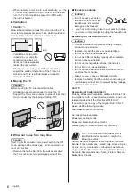 Preview for 6 page of Panasonic TX-40EXW735 Operating Instructions Manual