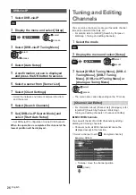 Preview for 26 page of Panasonic TX-40EXW735 Operating Instructions Manual