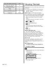 Preview for 30 page of Panasonic TX-40EXW735 Operating Instructions Manual