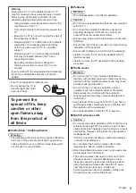 Предварительный просмотр 5 страницы Panasonic TX-40FS400E Operating Instructions Manual