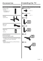 Предварительный просмотр 7 страницы Panasonic TX-40GX700B Operating Instructions Manual