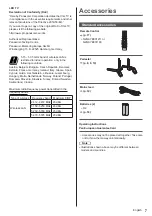 Предварительный просмотр 7 страницы Panasonic TX-40GX700E Operating Instructions Manual