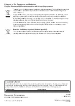 Предварительный просмотр 26 страницы Panasonic TX-40GX700E Operating Instructions Manual