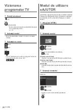 Предварительный просмотр 72 страницы Panasonic TX-40GX700E Operating Instructions Manual