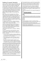 Preview for 4 page of Panasonic TX-40GX830E Operating Instructions Manual