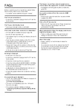 Предварительный просмотр 23 страницы Panasonic TX-40HX810E Operating Instructions Manual