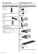 Preview for 8 page of Panasonic TX-40HX820E Operating Instructions Manual