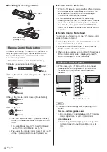 Предварительный просмотр 20 страницы Panasonic TX-40HX820E Operating Instructions Manual