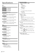 Предварительный просмотр 26 страницы Panasonic TX-40HX820E Operating Instructions Manual